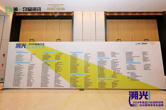 新百味论坛暨榜单发布盛典共探创新发展之路麻将胡了试玩网站免费2024食品行业创(图8)